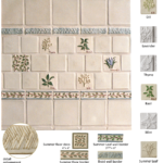 Field Tile color Dove, Polychrome Decos